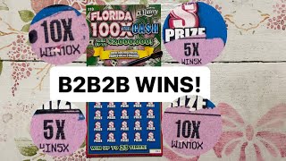 Celebrity Florida lottery 100x the cash scratch off tickets multipliers found $60 session profit Profile