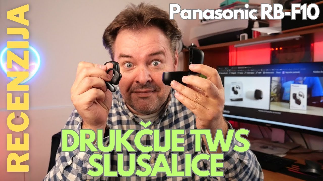 Panasonic RB F10 recenzija - praktične, drukčije i isplativr Open TWS slušalice (29.09.2025)