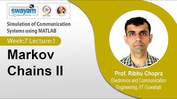 Lec 38: Markov Chains II