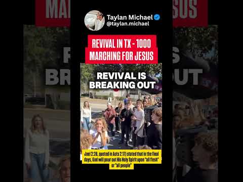 Texas Erupts in Revival: Thousands Take the Streets for Jesus