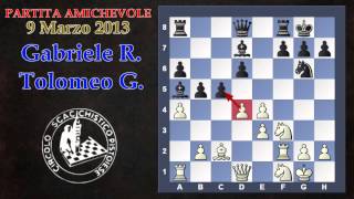 Friendly Match - Tolomeo vs. Gabriele - A Classy Middlegame - LIVE Chess screenshot 4