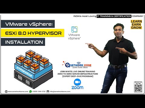 Installation of VMware ESXi 8 0 Hypervisor Step by Step in Hindi | VMware ESXi 8 | ASNETworkZONE