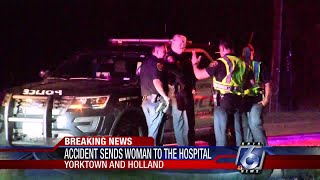 CCPD: Female driver ejected from car following crash