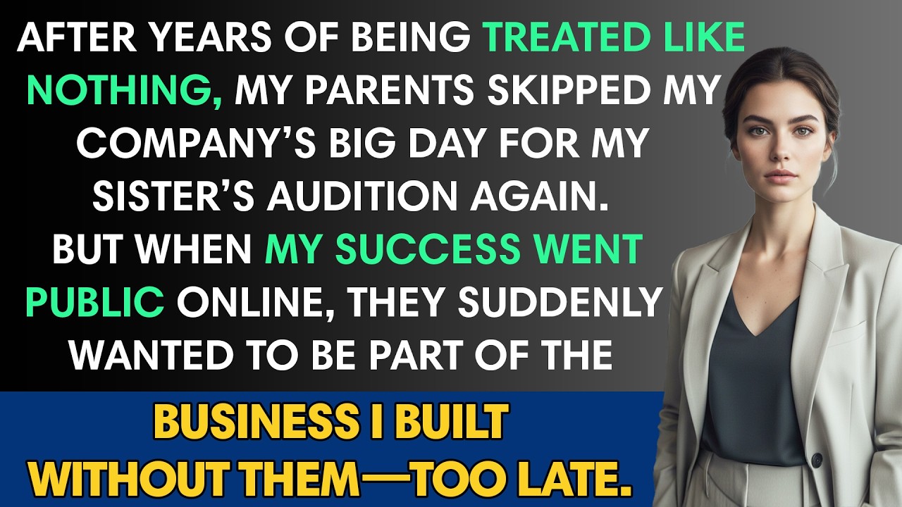 I spent years being the daughter my parents only remembered when they needed something. My sister got the spotlight, the money, the new car. I got a $4,200 truck and a grandfather's inheritance...