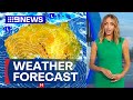 Australia Weather Update: Rainfall expected for tropics and part of NSW | 9 News Australia