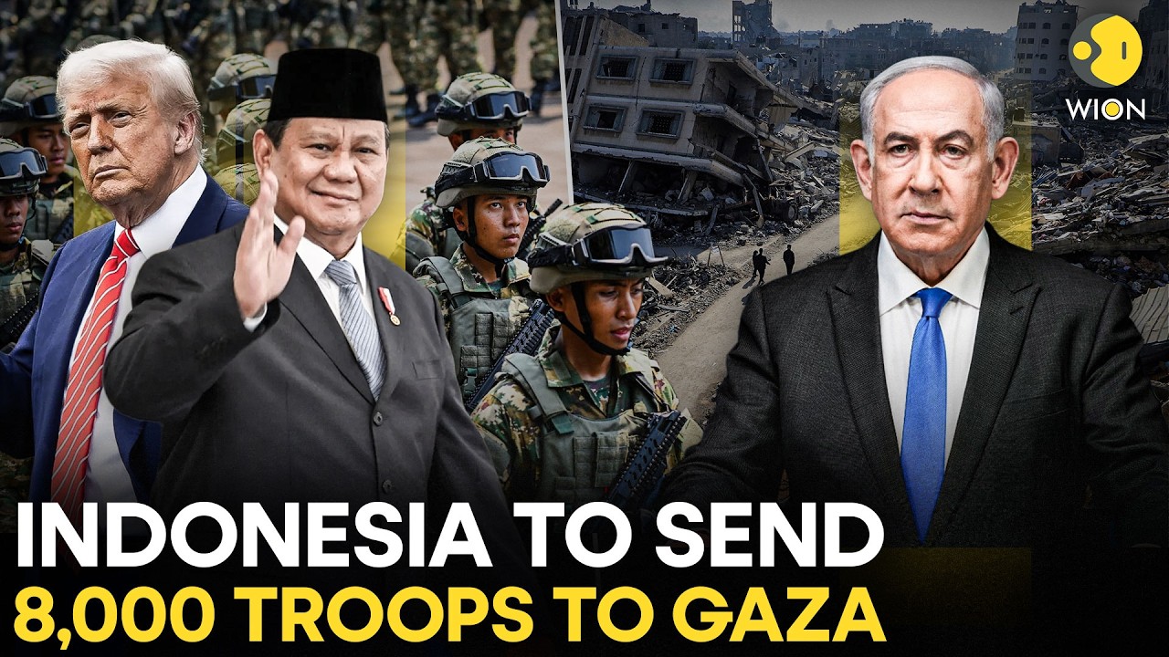 Indonesia Preparing Up to 8,000 Troops for Gaza Deployment Under Ceasefire Plan | WION Originals