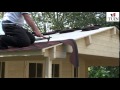 Tuin  fitting felt shingles apex roof