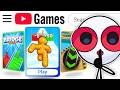 I played (and ranked) YouTube Games