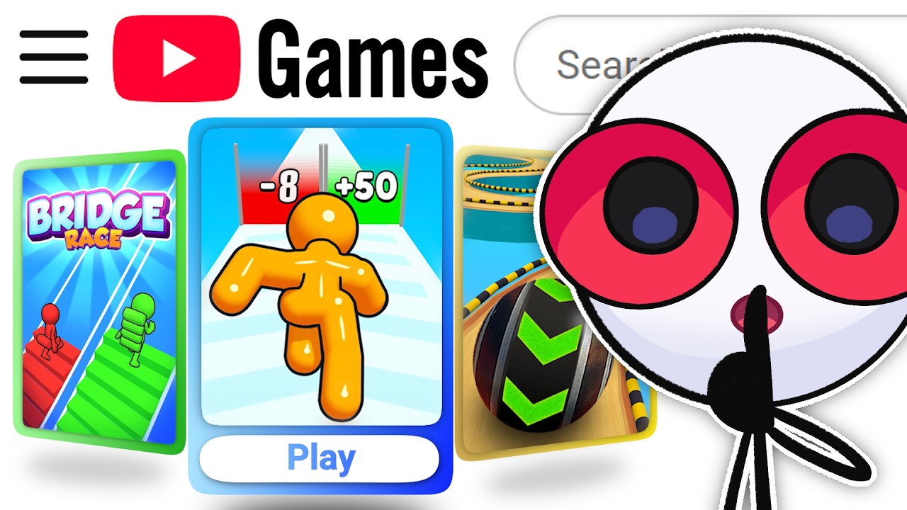 I played (and ranked) YouTube Games - YouTube