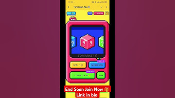 Tomarket Airdrop listing date 📅🍅 #tomarket #airdrop #bitcoinnews