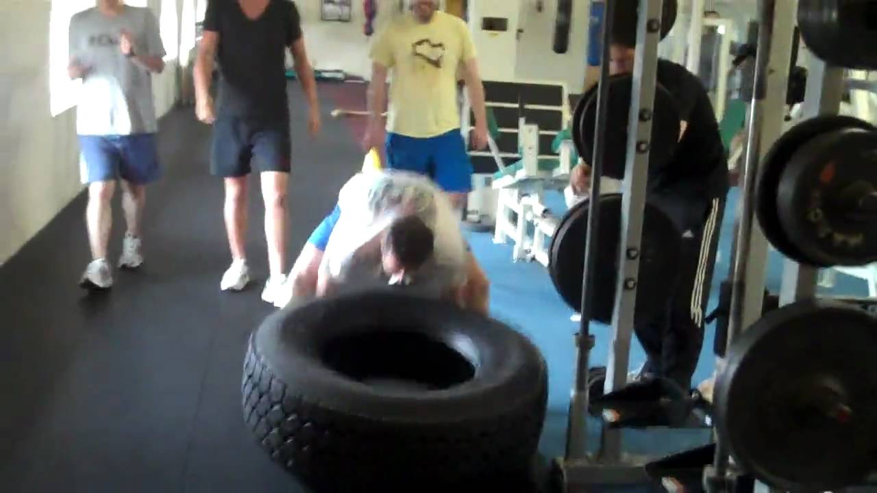 30 Plus Boot Camp for Lads - Tyre Flip Circuit Training at the Best Fitness Boot Camp in Cardiff