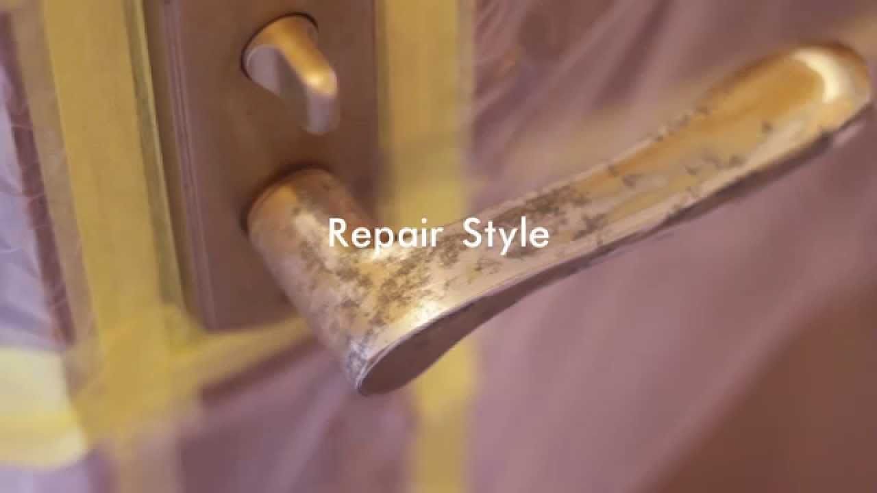 Repair Style リペア ドアノブ補修 Youtube
