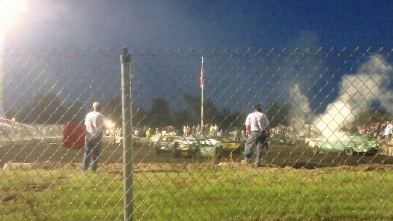 Le Sueur County Fair (Le Center, MN) - Demolition Derby - August 2013