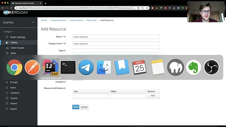 Quarkus Backend development with Java and GraalVM - Using Keycloak to centralize your authorizations