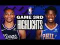 Sacramento Kings vs, Philadelphia 76ers Game 3RD Highlights - March 19 ,2026 | NBA Season.