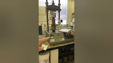 In the Lab with Phil: Unconfined Compressive Strength (UCS) Testing