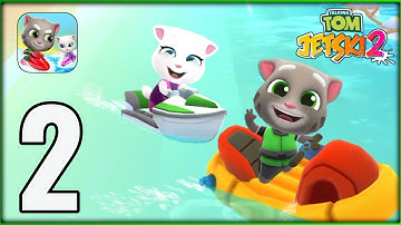 Talking Tom Jetski 2 - Gameplay Walkthrough Part 2 (iOS, Android).