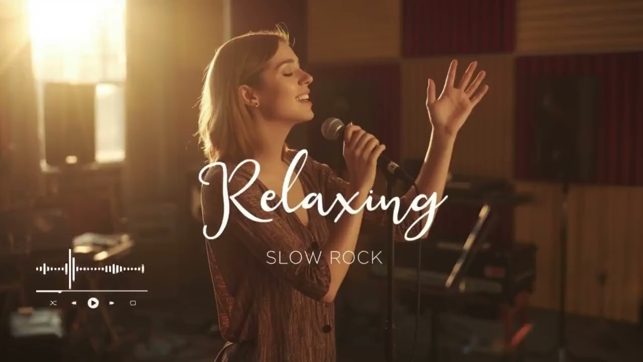 Relaxing Rock Playlist | Slow Rock Ballads for Stress Relief & Relaxation