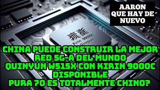 China puede construir la mejor red 5GA del mundo, Qingyun W515x con Kirin 9000C, Pura 70 Chino