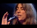 Patti smith  because the night later  with jools holland