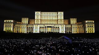 iMapp 555 Bucharest Building Projection Mapping by Maxin10sity (Official)