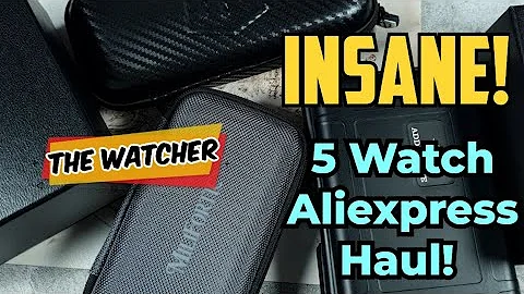 They keep getting BETTER! HOW?! | 5 Watch Unboxing | The Watcher