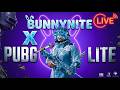 LIVE 🔴 BUNNYNITE IS BACK ! PUBG LITE