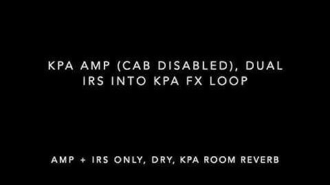 Kemper FX Loop - Kemper Amp with Line 6 HX Stomp IR