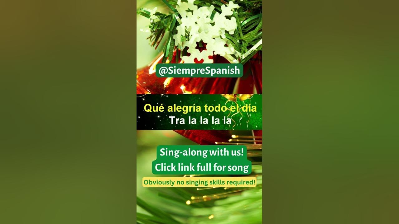 Jingle Bells in Spanish Cascabeles YouTube
