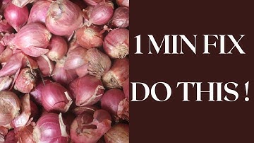 Chef on How to Remove Bitterness from Onion