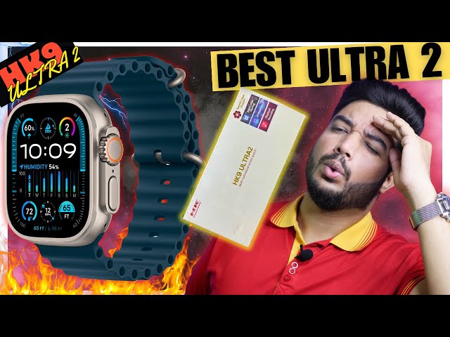 HK9 Ultra 2 Smart Watch 4GB ROM Review🔥Almost Original Apple Watch Ultra 2✓Amoled🧭Compass📺90Hz  Panel 