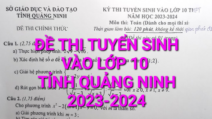 Dđề thi thử môn toán vào 10 năm học 2023-2023