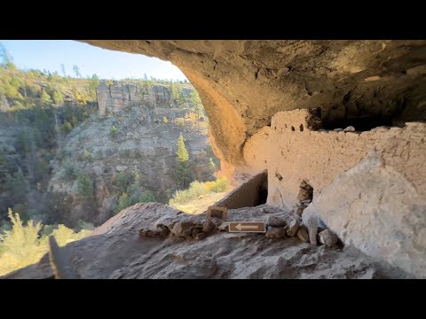 Hike: Gila Cliff Dwellings National Monument New Mexico November 10, 2025