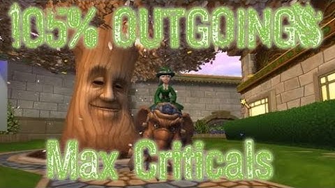 Wizard101: Best LIFE Level 130 MAX BUILD! CRITICAL HEALER