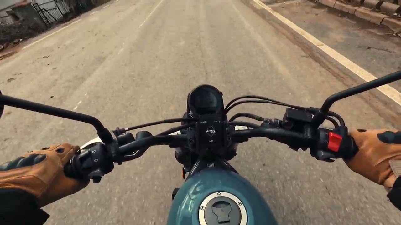 Güzel bir yol, açık bir hava #honda #cl250 