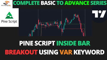 Pine script inside bar breakout using var keyword | Pro Trading Art