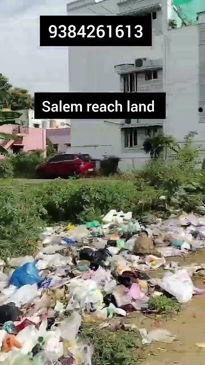 Salem junction sithanoor bhuvanesh nagar plots and one North facing house for sale