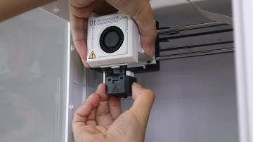 Install of Quick Swap Nozzle | X-MAKER