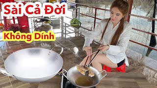 Chảo Nhôm Mua Về Sài Cả Đời Chiên Không Dính Chảo,Cách Chiên Thịt Cá Không Dính Chảo