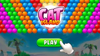 Bubble Shooter: Shoot Bubble - Cat Island Trailer 2023 screenshot 3