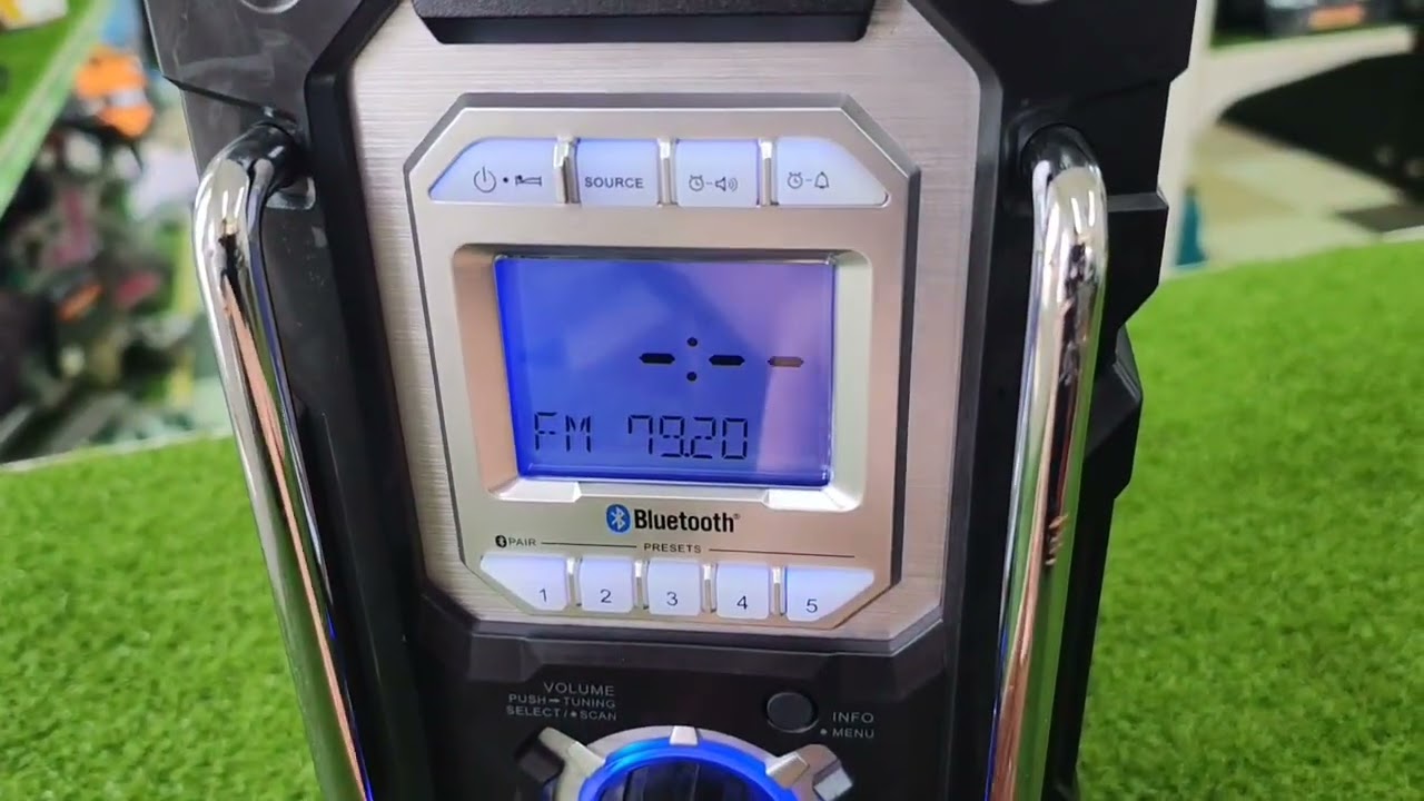 makita マキタ 充電式ラジオ MR108 簡易動作確認動画 工具一番館富士店