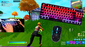 Steelseries Apex Pro ASMR Chill🤩Satisfying Keyboard Fortnite Omnipoint Switch 240 FPS Smooth 4K