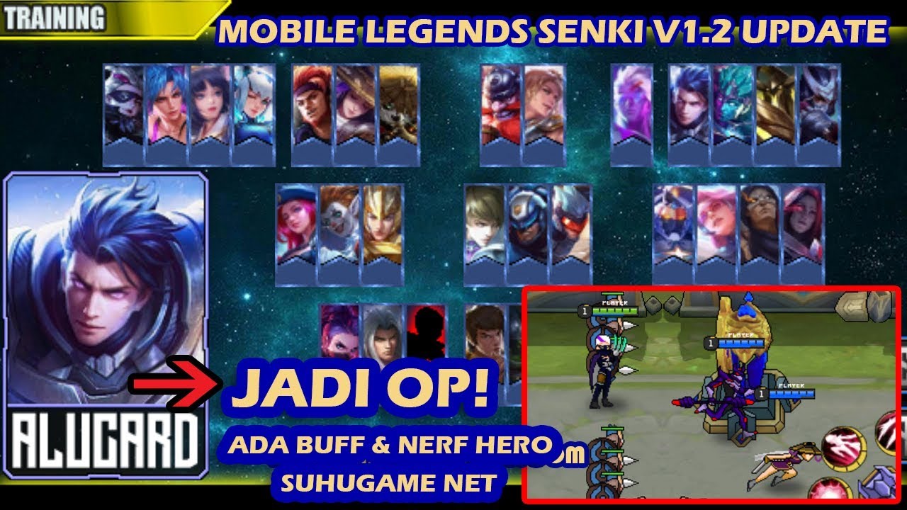 Mobile Legend Moba Mugen V17 MOD Naruto Senki ML Full Characters Apk Update Terbaru Modsenki