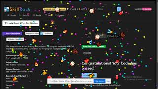 SKILLRACK|DAILY CHALLENGE|14/10/2023|PYTHON|skillrack daily challenge today solutions|dt||