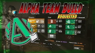 The Division - Alpha Bridge Team Build (1.8.3)