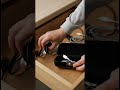 Organize cables in a drawer using an old sunglasses case #Shorts