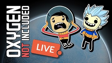 Freezing on Rime! Oxygen Not Included LIVE! - ep 01