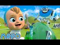 GIANT Limezilla Lives! 👾 | ARPO The Robot | Funny Kids Cartoons | Kids TV Full Episode Compilation