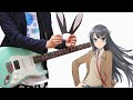 【TAB】Seishun Buta Yarou 青春ブタ野郎はバニーガール先輩の夢を見ない 君のせい ギター弾いてみた (Guitar Cover)