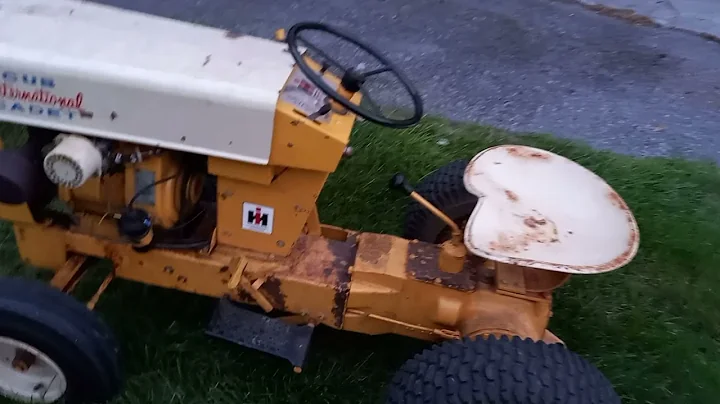 1961 IH Cub Cadet Original (4 digit)